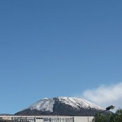 Il Vesuvio visto dalla nostra palestra di Wing Tsun
